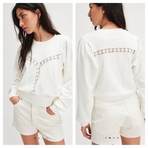 NWT size Medium Free People Sweet Nashville sweatshirt